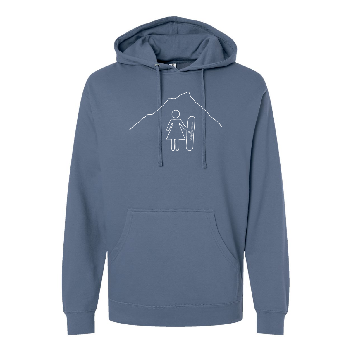 "Betty Rides" Unisex Sweatshirt: Blue & Black