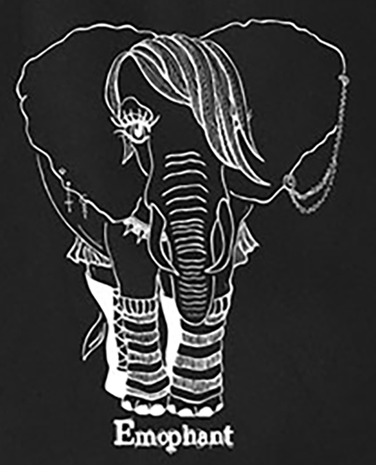 "Emophant" Canvas Tote Bag