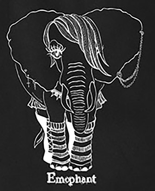 "Emophant" Canvas Tote Bag