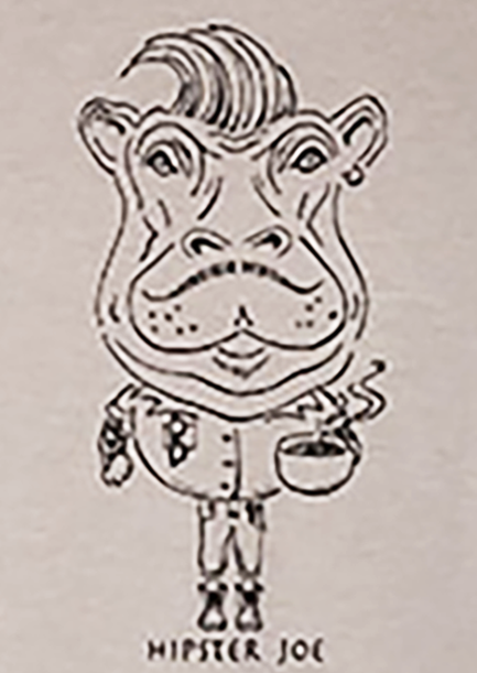 "Hipster Cup O' Joe" Unisex T-Shirt