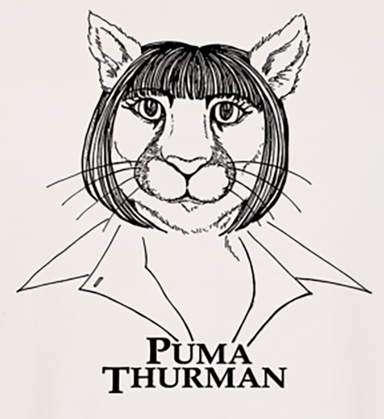 "Puma Thurman" Unisex T-Shirt