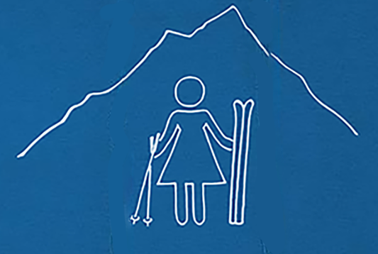 "Slalom Sally" Unisex Sweatshirt