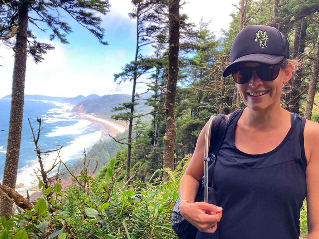 "Two Trees" Embroidered Trucker Hat