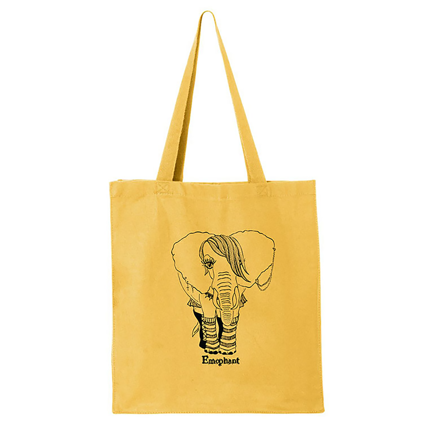 "Emophant" Canvas Tote Bag
