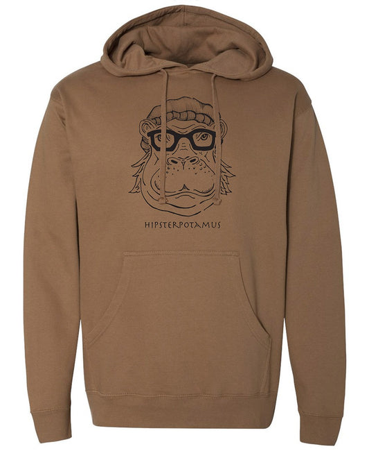 "Hipsterpotamus" Unisex Sweatshirt