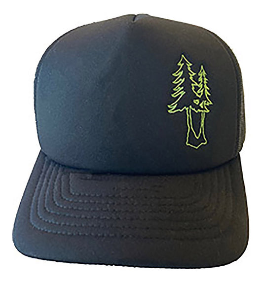 "Two Trees"  Embroidered Trucker Hat