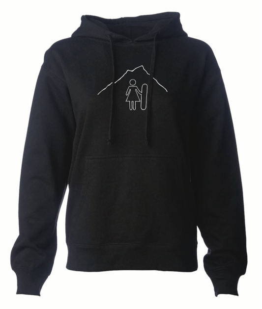 "Betty Rides" Black Unisex Sweatshirt