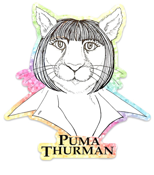 Puma Thurmun Vinyl Reflective Sticker