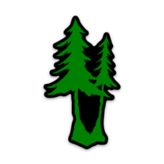 "Two Trees" Vinyl  Sticker