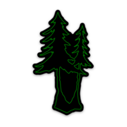 "Two Trees" Vinyl  Sticker