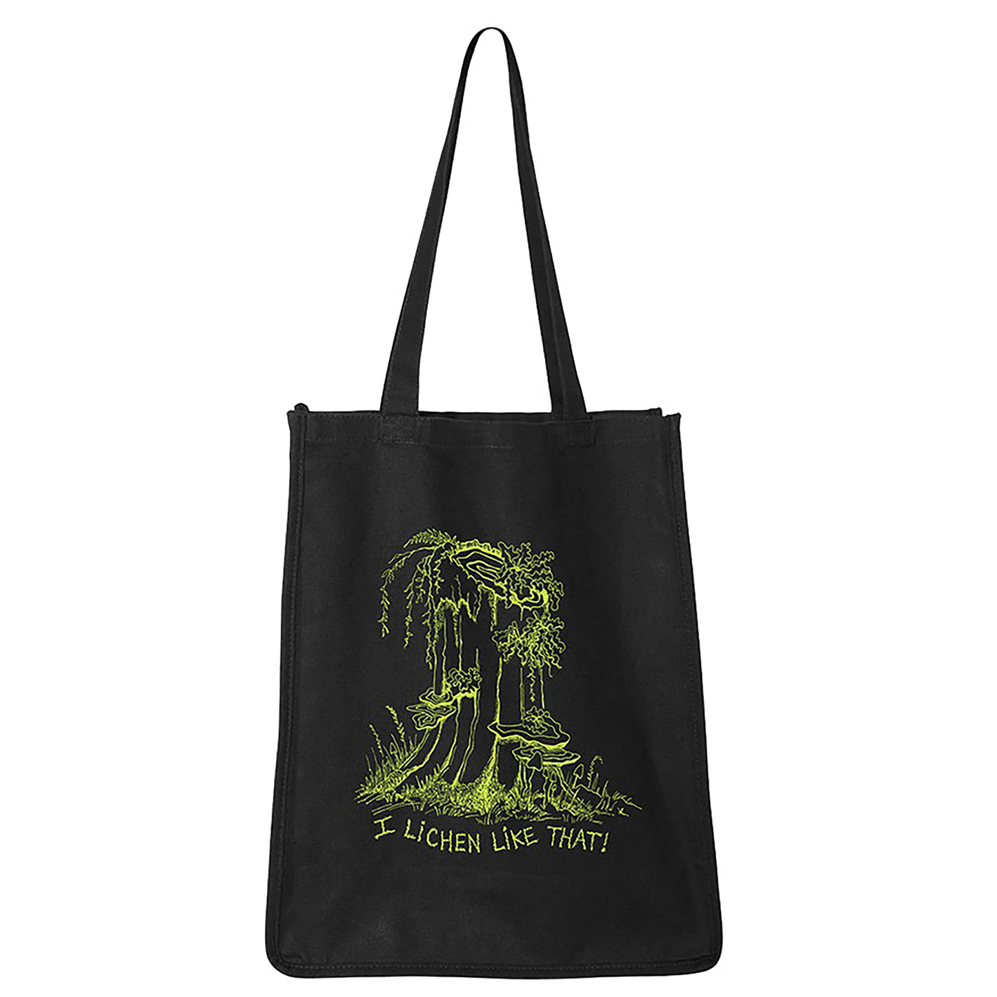 "I Lichen Like That!" Canvas Tote Bag