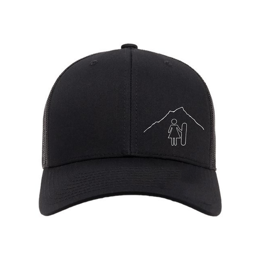 "Betty Rides" Embroidered Trucker Hat