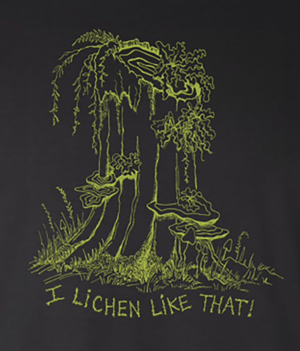 "I Lichen Like That!" Canvas Tote Bag